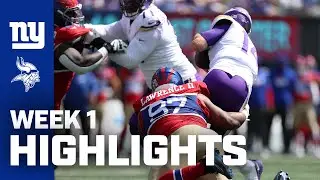 Game Highlights: Giants vs. Vikings | New York Giants