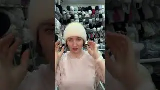 шапка трансформер ангора