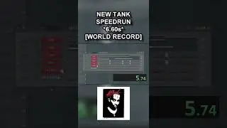 NEW TANK SPEEDRUN *6.60s* (NEW WORLD RECORD) (NO MIDI FILES/CONTROLLER) 