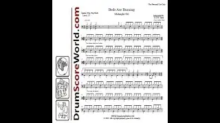 Drum Score - Midnight Oil - Beds Are Burning (Preview)