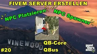 FiveM Server erstellen QB-Core ( NPC PED Platzieren ) #20