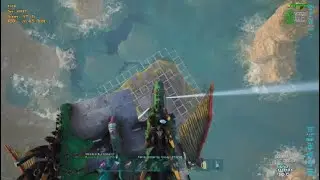 Rading a ocean pillar for Vaults - ARK