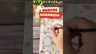Huevos sorpresa 🐰 Manualidades de Pascua 