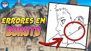 ERRORES del MANGA de BORUTO