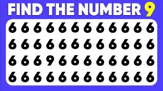 Find the ODD One Out | Find The ODD Number And Letter Edition | Emoji Quiz | Easy, Medium, Hard
