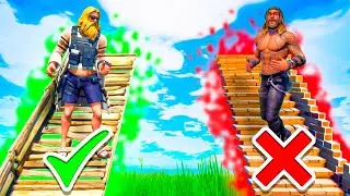 ВЫБЕРИ ДЕРЕВО или КИРПИЧ ЧТОБЫ ВЫЖИТЬ В FORTNITE - ИГРЫ ЖЕНЬКА