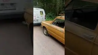 Тащим купленный ЗАЗик домой