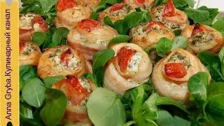 🔴КАК ВКУСНО ПРИГОТОВИТЬ КУРИНОЕ ФИЛЕ .НЕОБЫКНОВЕННО ВКУСНЫЕ КУРИНЫЕ РУЛЕТИКИ С БЕКОНОМ