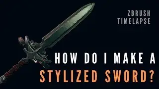 Creating a Stylized Sword in ZBrush - Community Submission