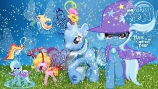 My little pony  Friendship Flutters Cutie Mark Magic Trixie Lulamoon & Breezies