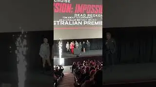 Tom Cruise Birthday at Australian Premiere of Mission: Impossible – Dead Reckoning Part One