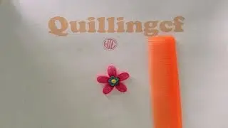Quilling tutorial Advanced 3D- How to make Quilling Flower 2