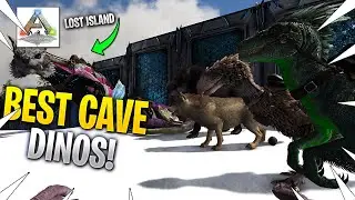 The BEST Dino To Use For CAVES! ARK Lost Island