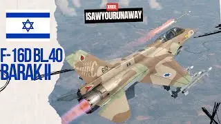 F-16D bl.40 Barak II - новая МЕТА топ тира в 