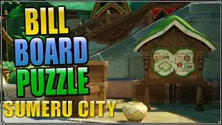 Sumeru City Billboard Puzzle | Genshin Impact