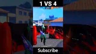 1vs6 Clutch🤯 Destroyed in Seconds 🔥 MP40 at peak level 😱 #shortfeed #ffrkyt #tondegamer