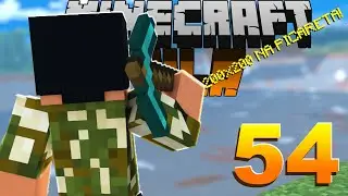 QUEBRANDO 200x200 NO MINECRAFT [NA PICARETA!] - Minecraft Vila #54