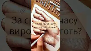 За скільки часу виростає ніготь? #цікавіфакти