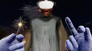I BLEW UP Granny VR For 4th OF JULY..