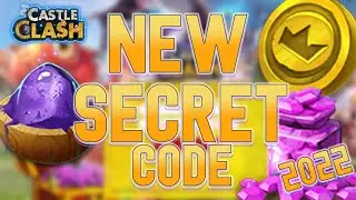 NEW SECRET CODE CASTLE CLASH MARCH 2022