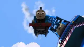 [BERESFORD LOWERS HIS HOOK VERY FAST, SENDING (SCAR EYED) THOMAS DOWN AT A NECK HECK SPEED]