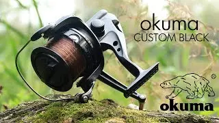 Лучшая бюджетная карповая катушка - Okuma Custom Black