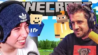 minecraft con quackity (injusto, además quackity juega muy mal)
