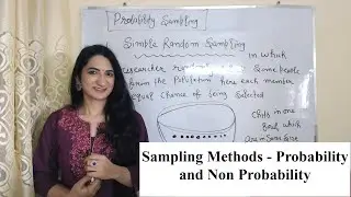 Sampling Methods - Probability and Non Probability