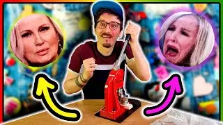 MY NEW OBSESSION!! | I Bought A Button Badge Maker Machine!