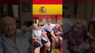 We invited the WHOLE NEIGHBORHOOD to watch the Spain match 🇪🇸