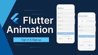 Flutter Animation - Making UI Animation | Flutter Sign in & Sign up Animation