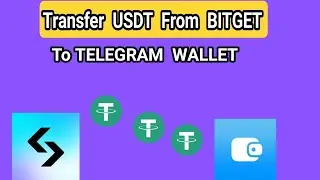 How to Transfer USDT From Bitget Wallet to Telegram Wallet|Send USDT From Bitget to Telegram Wallet