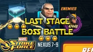 Last Stage Boss Battle Nexus 7-9  Marvel Strike Force - MSF