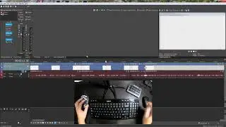 Expand audio tracks w F11 & Ctrl + F11 in Vegas video editor
