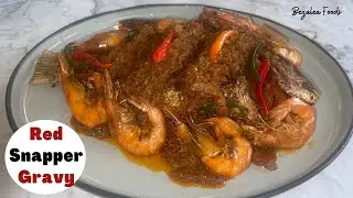 Red Snapper Fish Gravy @bezalea