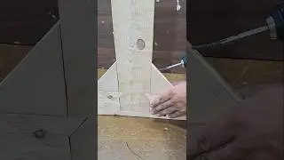 Awesome & Super Strong T-Joint #woodworking #howto #tutorial #diy #tricks #shorts #carpenter #hack