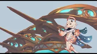 Paimon Imitates Cloud Retainer - Genshin Impact 4.4 #genshinimpact