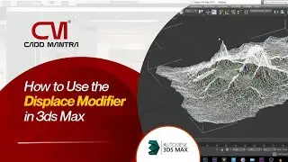 How to Use the Displace Modifier in 3ds Max for Advanced 3D Surface Detailing