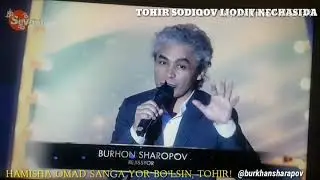 Tohir Sodiqov, Sevimli telekanalining “Sevimli yulduz” ko‘rsatuvida!