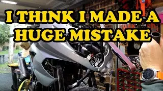 I CUT UP THE BIKE!!!!