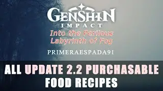 Genshin Impact: All Purchasable Food Recipes in Update 2.2