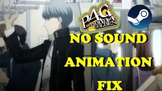 Persona 4 Golden Steam Cutscene Animation No Sound Fix