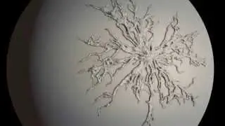 Houdini POPs Procedural Growth
