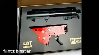 New Gelblaster Metal Gearbox Split LDX Gearbox