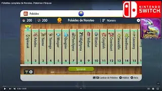 Pokédex completa de Noroteo. Pokémon Púrpura