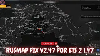 RUSMAP FIX FOR EURO TRUCK SIMULATOR 2 1.47