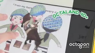 Augmented Reality Colouring Book: Octaland 4D+ Colour Me! | Octagon Studio