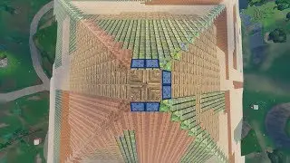 BIGGEST PYRAMID MADE IN FORTNITE BATTLE ROYALE // COVERS TILTED TOWERS