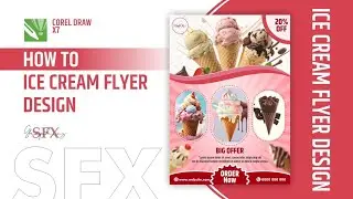 Coreldraw x7 | Graphic Design | Advertising Flyer Design