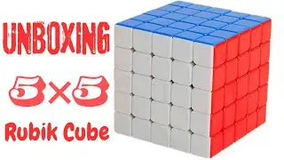 BEST 5×5 RUBIK CUBE  UNBOXING IN 'HINDI'